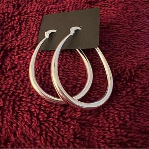 STERLING SILVER HOOP EARRINGS